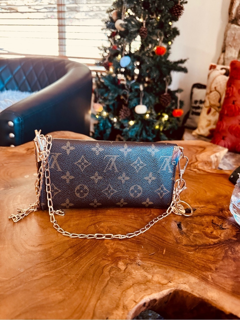 Just in 🔥 Vintage Louis Vuitton Monogram Bifold Long Wallet Brown/converted - Picture 4 of 15
